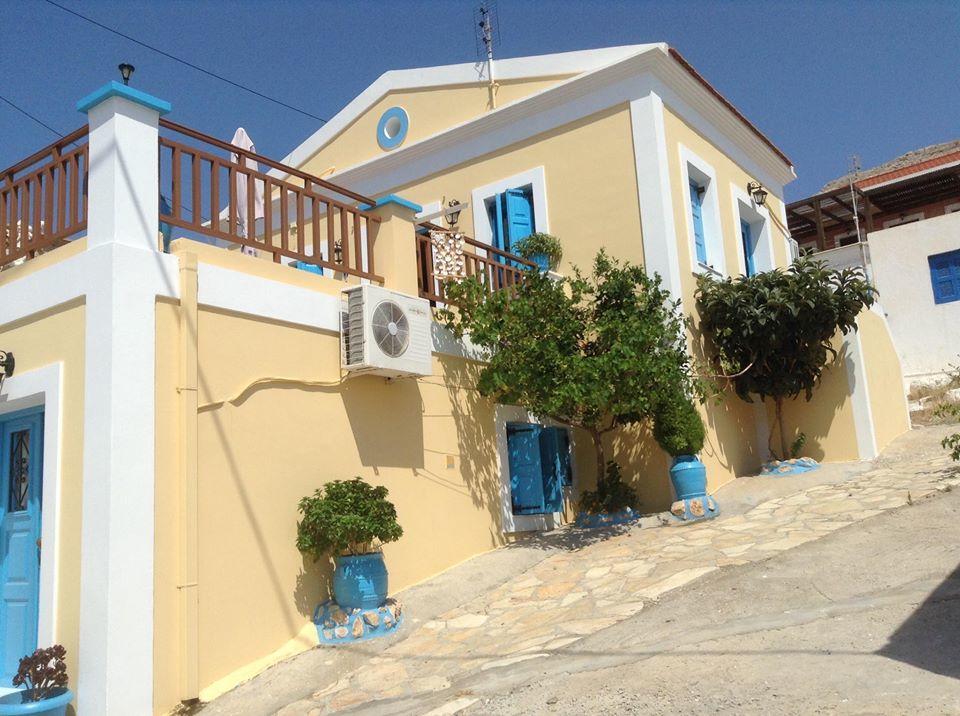 Villa Efraim Amalia Chalki Town Luaran gambar